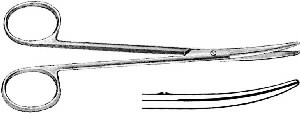Ciseaux à amygdales 18 cm