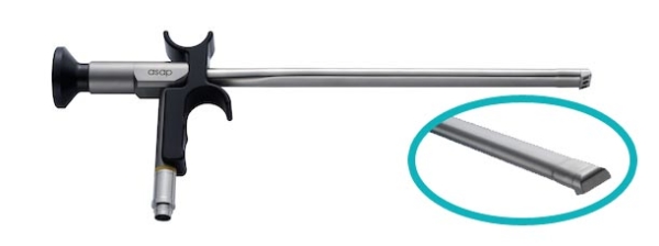 Optique de laryngoscopie "Flat design", diam. 8 mm - long. 18 cm - vision 70°-0