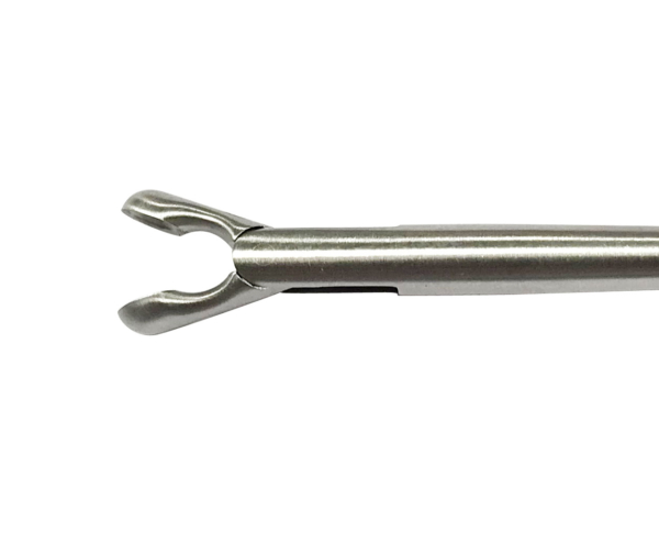 Pince tubulaire mors curette dans l'axe long. 50 cm-0