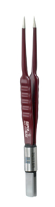 Pince bipolaire supergliss non stick long. 12 cm diam. 0,4 mm