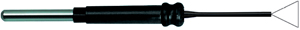 Électrode monopolaire fine triangulaire diam. 9 mm