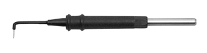 Micro aiguille courbe 90° monopolaire "arrowtip" long. 20 mm