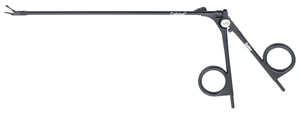 Pince coagulante bipolaire calvian long. 18 cm angulation 45°