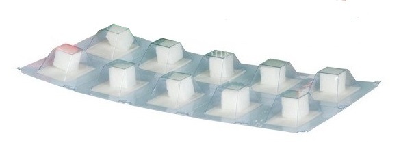 Éponge de gélatine résorbable cube Gelita-14494 Éponge de gélatine résorbable cube Gelita-14494