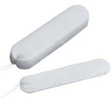 Hydropore tampon nez long. 4,5 cm fil-0