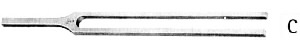 Diapason dural sans curseur sans pied 512vd