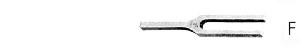Diapason dural sans curseur sans pied 4096vd