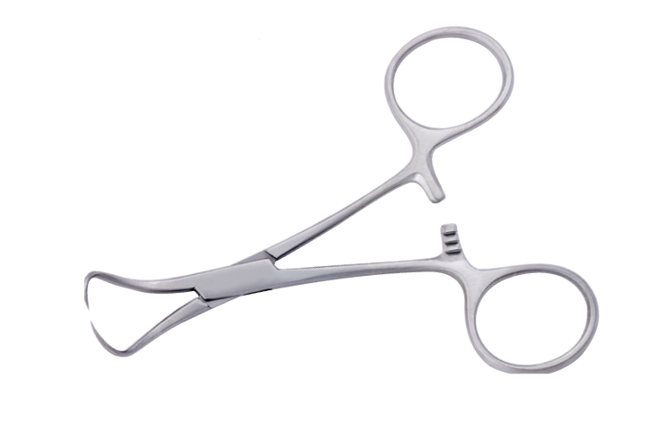 Pince à champs long. 12 cm branches passées-0