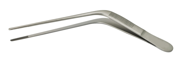 Pince coudée de politzer pour l'oreille 2 x 1 griffe
