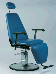 Fauteuil de consultation "f" avec pied rond