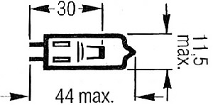 Ampoule de rechange pour microscope Kaps halogène-12325