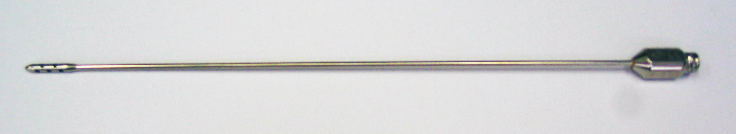 Canule d'aspiration du docteur morel long. 10 cm diam. 2 mm Canule d'aspiration du docteur morel long. 10 cm diam. 2 mm