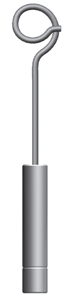 Piston éclipse diam. Du fût 0,5 mm long. 4,75 mm