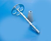 Prothèse totale pied séparable - Tête malléable - Ajustable 7,8 à 2,8 mm-0