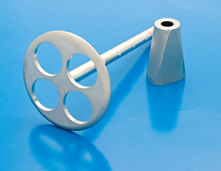 Prothèse totale pied séparable - tête fixe - Ajustable 7,8 à 2,8 mm-0