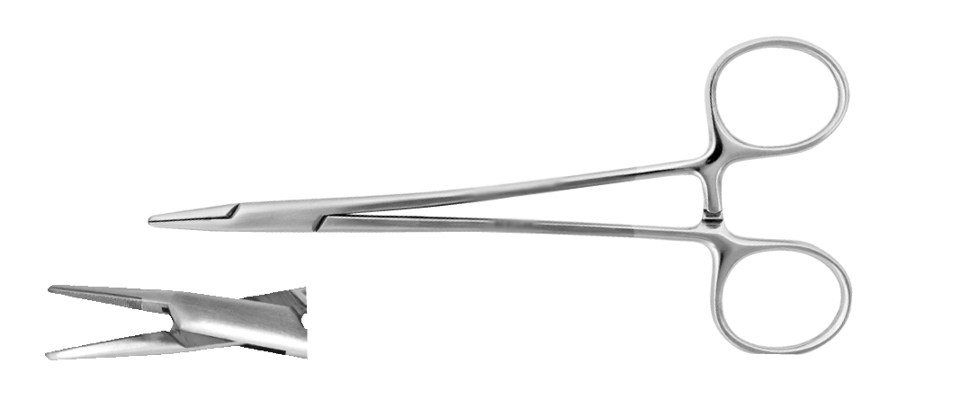 Porte-aiguille de Mayo-Hégar long. 14 cm inox-0