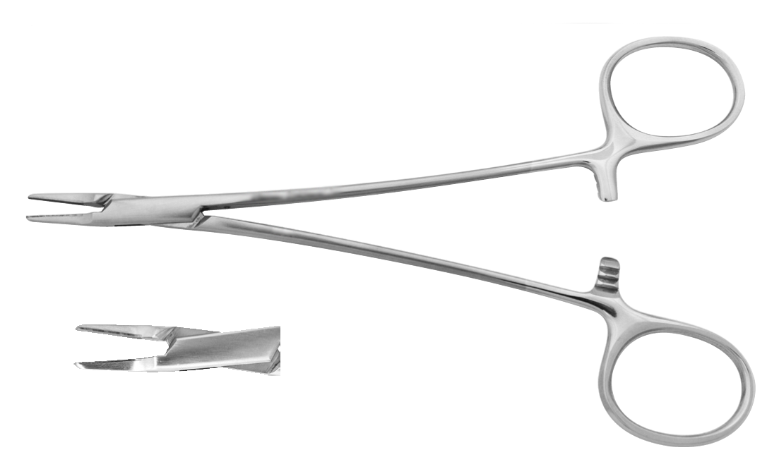 Porte-aiguille de Ryder long. 13 cm-0