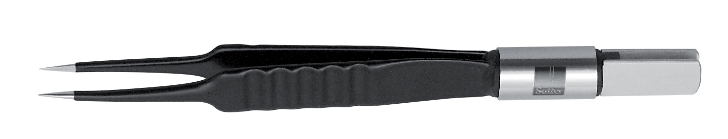 Pince bipolaire Classic Micro ø 0,3 mm droite - Bout pointu-0 Pince bipolaire Classic Micro ø 0,3 mm droite - Bout pointu-0