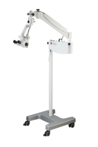 Microscope de consultation LED Kaps / éclairage bras / pied en H-0