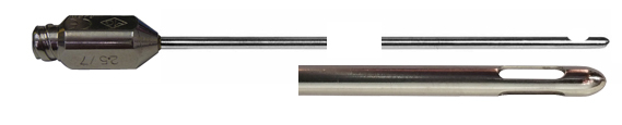 Canule Mercedes Long. 15 cm - ø 3 mm-0 Canule Mercedes Long. 15 cm - ø 3 mm-0