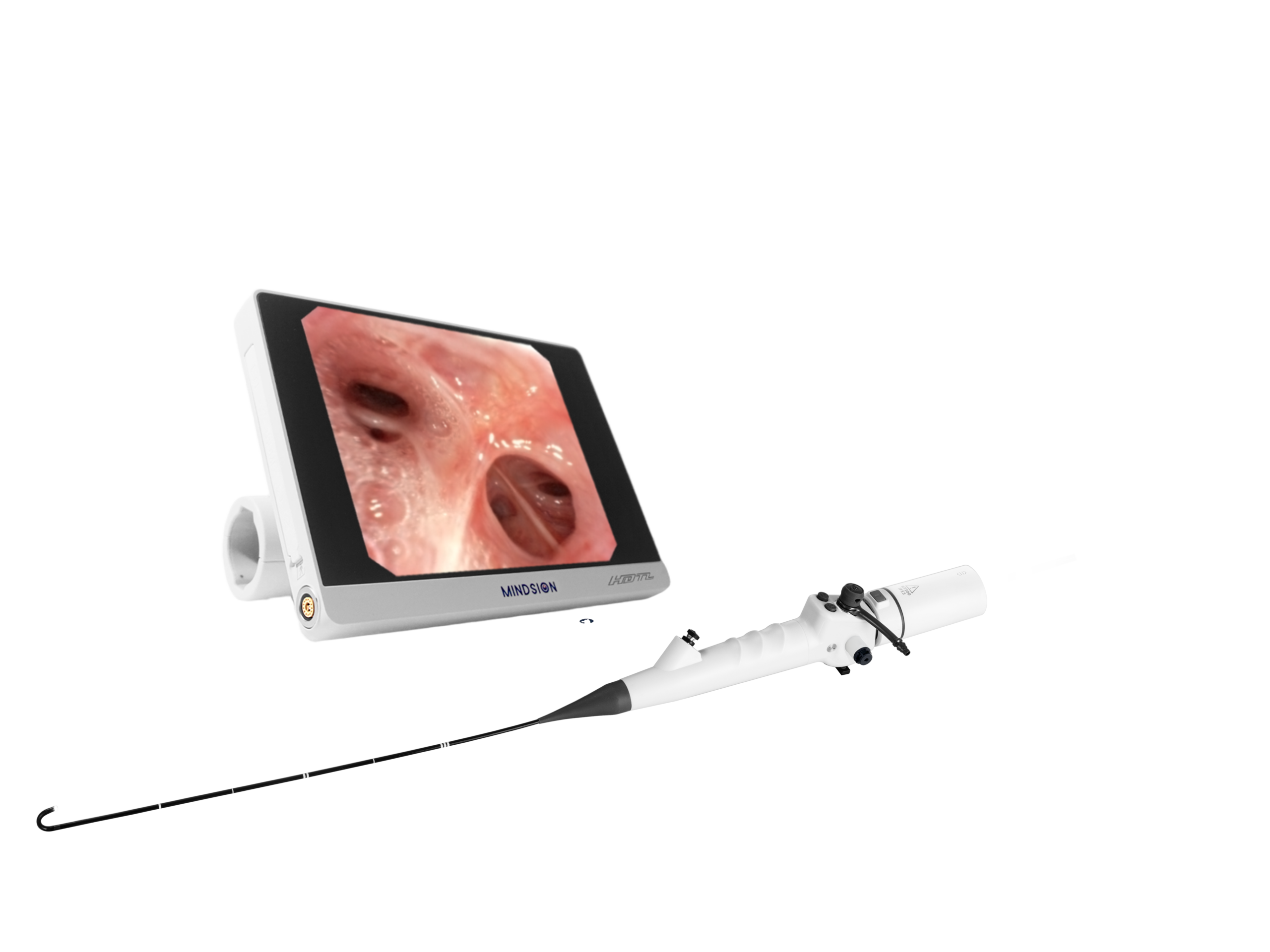 Vidéo bronchoscope à usage unique HD sans fil Mindsion